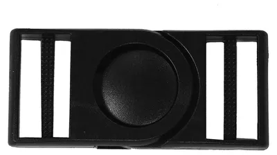10 Steckschließen beweglich 20mm schwarz