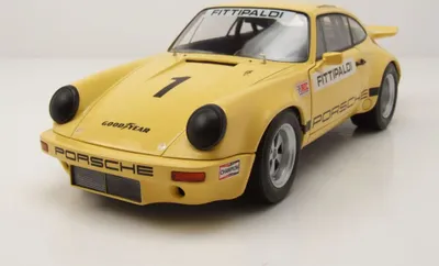 Image de Solido 421186459 Porsche 911 #1 IROC 1974 gelb Fittipaldi 1:18