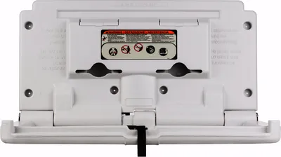Produktbild von Baby-Wickelstation klappbar Kunststoff Horizontal mit Sicherheitsgurt Perlweiss (RAL 7047)