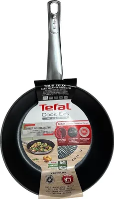 Produktbild von Tefal B9220404 COOK EAT Pfanne 24 cm induktionsgeeignet, Edelstahl