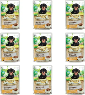 Produktbild von STUZZY Speciality Beutel Huhn & Schinken 100g / Packung 9 Stk.