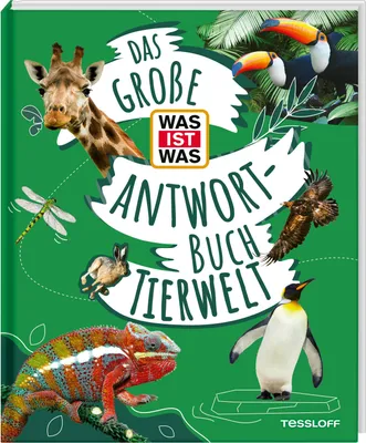 Produktbild von Das große WAS IST WAS Antwortbuch Tierwelt