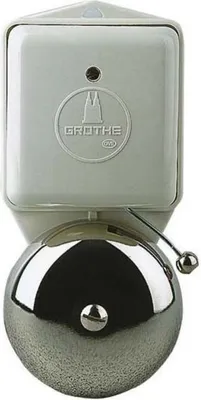 Produktbild von Grothe LTW 3371A 98dB Silber - Weiß Alarmläutwerk (24091)