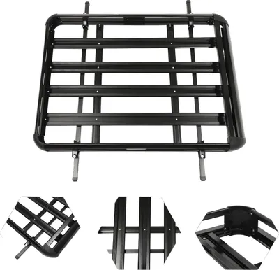 Zdjęcie produktu dla Kosz ładunkowy, długość 140 cm, wysokość 13 cm, regulowana szerokość 100-135 cm, maksymalna ładowność 150 kg, do modeli SUV