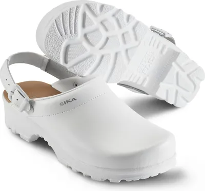 Produktbild von Sika Arbeitsschuh Flex LBS offener Clog mit Fersenriemen Weiß-46