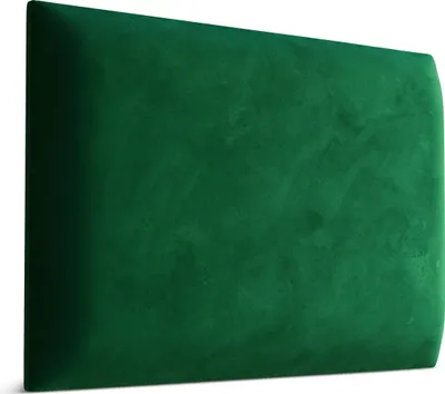 Obrázok produktu pre Muralo čalúnený panel STENOVÉ POLŠTÁRE čalúnenie postele čelo postele nástenný panel Magic Velvet fľaša zelená 60 cm x 40 cm