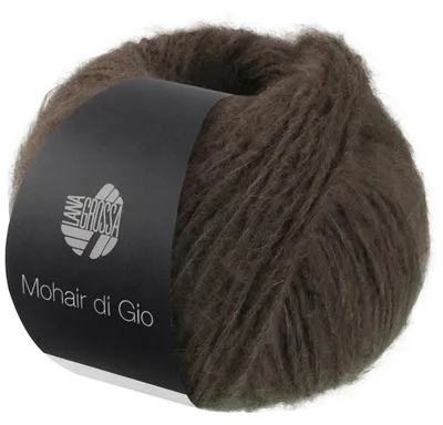 Produktbild von Lana Grossa - Mohair di Gio 0007 graubraun