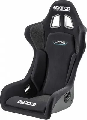 Produktbild von SPARCO 008009RNR GRID II QRT Rennsitz Sportsitz schwarz Glasfaser