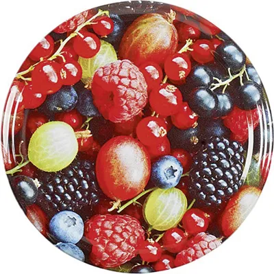 Produktbild von DOSEN-ZENTRALE Twist-off-Deckel 66mm "Beeren" 121536