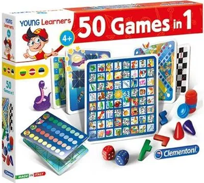 Imagen del producto de Clementoni: 50 JUEGOS EN 1 (Letón/Lituano/Estonio) 50538