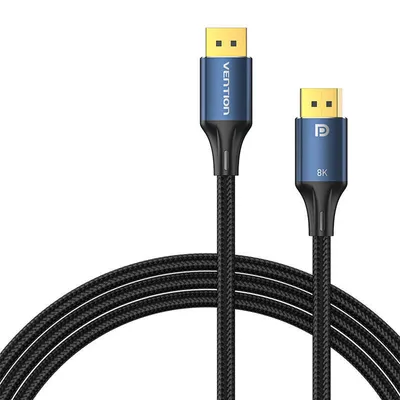 Produktbild von Kabel Vention HCELG, HD, DisplayPort, 8K, 1,5 m, blau