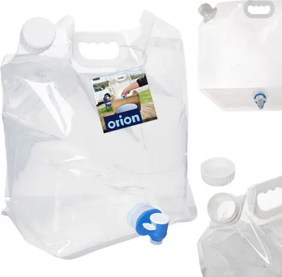 Produktbild von Orion Wassertank Wasserbehälter Trinkwasserbehälter Wasserkanister mit Zapfhahn faltbar 11 L