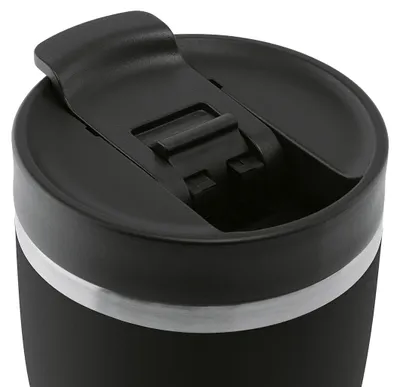 Produktbild von PROFINO | Thermobecher, BARISTA, schwarz, 250 ml