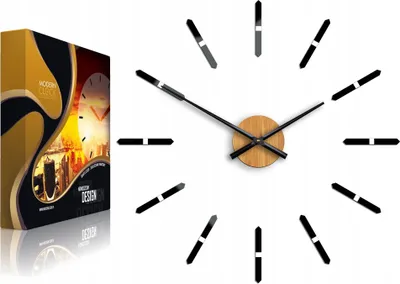 Produktbild von ModernClock, Wanduhr 60cm, Sonne, wanduhr groß, Wohnwand, Wanduhr DIY,Uhr,