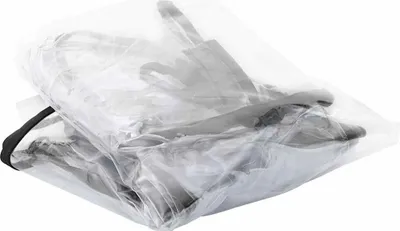 Produktbild von vidaXL Tier Kinderwagenabdeckung Transparent 66 x 35 x 59 cm PVC