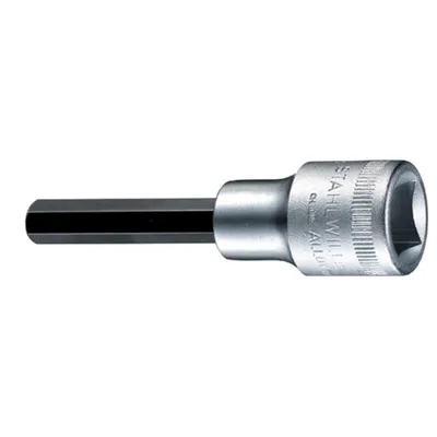 Zdjęcie produktu dla STAHLWILLE 1054/7, Zestaw nasadek, 1/2", Metryczny, 5 głowic(e), 7 mm, Chrom