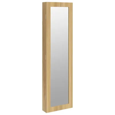 Obrázek produktu pro Zrcadlová šperkovnice nástěnná 30 x 8,5 x 106 cm