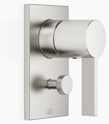 Produktbild von Dornb UP-Einhandbatterie mit Umstellung platin matt