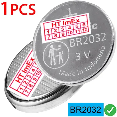 Produktbild von Kompatibel mit Panasonic Industrie Zelle BR2032 3V Lithium Knopfzelle Industrial