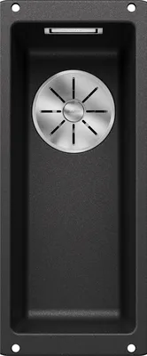 Immagine prodotto di BLANCO SUBLINE 160-U, SILGRANIT® PuraDur®, antracite, senza telecomando di scarico