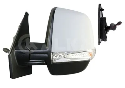 Produktbild von ALKAR 9243838 Außenspiegel Seitenspiegel Links für FIAT DOBLO Kasten/Kombi (263) Konvex Grundiert