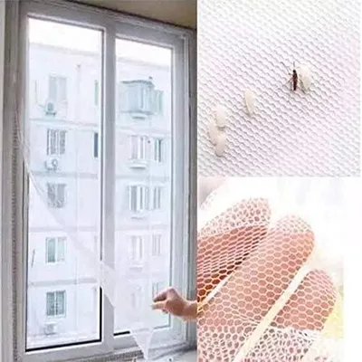 Immagine prodotto di ADGO® Zanzariera per finestre con velcro 130x150 cm