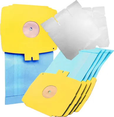 Produktbild von MisterVac 10x Staubsaugerbeutel + Hygienefilter kompatibel mit MisterVac ET 261