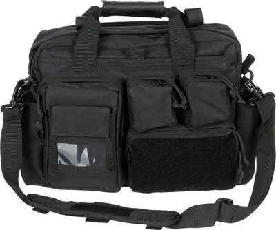 Produktbild von MFH Einsatz- Tasche schwarz mit Schultergurt Umhängetasche gepolstert 25 L NEU