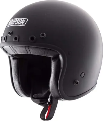 Obrázok produktu pre Simpson Chopper Solid Ece22.06 Jet Helma čierna XL čierna XL