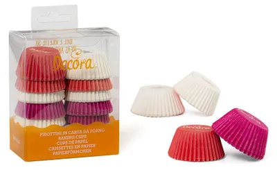 Produktbild von Decora Mini Muffinformen Papierförmchen Pastellfarben 200 Stück