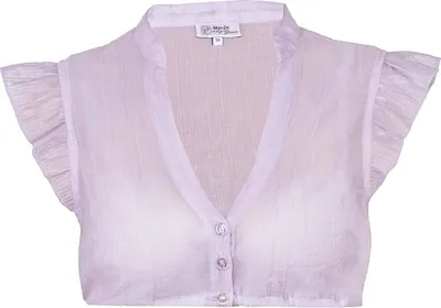 Produktbild von Dirndlbluse Waldbrunn Flügelarm flieder 36