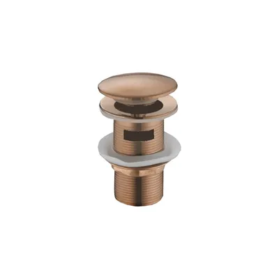 Obrázok produktu pre Mexen okrúhly click-clack s prepadom, zlatoružová - 79920-60