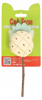 Produktbild von Farm Company Plüschkatzenspielzeug mit Matatabi 15 cm