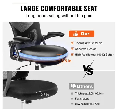 Obrázek produktu pro Ergonomická kancelářská židle - Exekutivní křeslo - Herní židle - Kancelářské židle - Židle