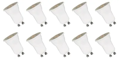 Produktbild von Spectrum GU10 LED Spot Lampe 4W 300lm 3000K Warmweiß 230V 10 Stück