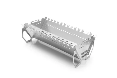 Obrázek produktu pro VEDEM Grill rozložitelný – Camping gril s taškou (60x30 cm) na dřevěné uhlí – Ideální pro zahradu, piknik a outdoo