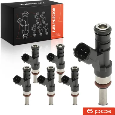 Image de Frankberg 6x Injecteur Buse d'injection pour VW Golf V 1K1 EOS Audi A3 8P TT 8J 3.2L