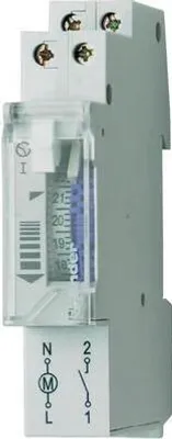 Produktbild von Finder Zeitschaltuhr für Hutschiene Betriebsspannung: 230 V/AC 12.11.8.230.0000 1 Schließer 16 A 250 V/AC Motorantrieb (12.11.8.230.0000)