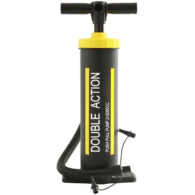 Produktbild von Outdoor Handpumpe 2x2l Schwarz, Boden-Luftpumpe, Schlauchboote, Schwarz, T-Typ Griff, Kunststoff, China