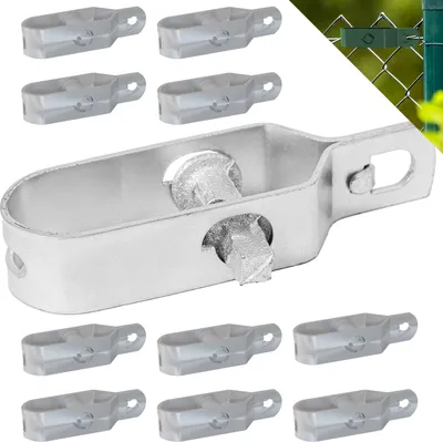 Produktbild von Fepro® Drahtspanner verzinkt, 100mm - 10 Stück, ideal für Maschendrahtzaun Spanndraht, Zaunspanner, Drahtzaun Spanner für Garten Spanndraht Wildzaun Forstzaun Weidezaun