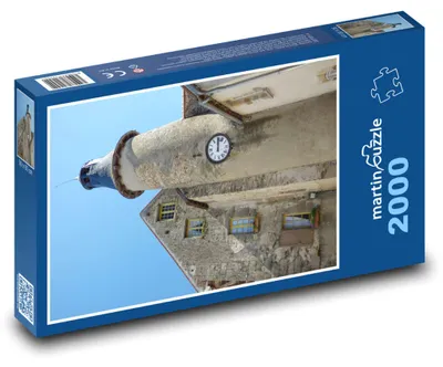Produktbild von martinpuzzle - Puzzle 2000 Teile - Uhrturm - Frankreich
