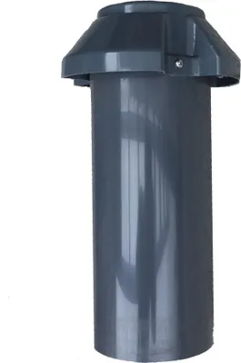 Produktbild von Drainagelüfter/Dachlüfter DN 100, Dachentlüftung, Abluft, Lüfter, PVC, DN 110
