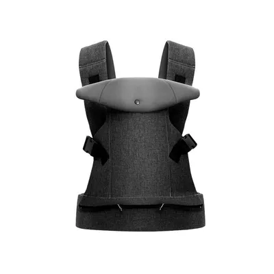 Produktbild von Verstellbare Babytrage 3-in-1, ergonomische Tragehilfe mit Kopfstütze, atmungsaktiv, abnehmbar, für 1–36 Monate, Ganzjahres-Style, Schwarz