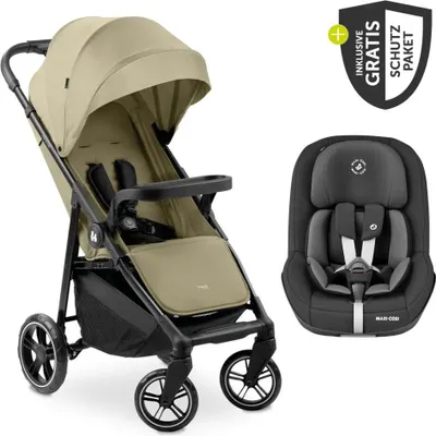 Immagine prodotto di Hauck Buggy Shop N Care con seggiolino Pearl Pro in posizione contraria al senso di marcia