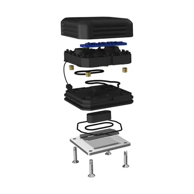 Obrázok produktu pre Alphacool 12565, Vodný blok, Acetal, Hliník, Mosadz, Čierna, LGA 1150 (Socket H3), LGA 1151 (Socket H4), LGA 1155 (Socket H2), LGA 1156 (Socket H), LGA 1366..., 65 mm, 65 mm