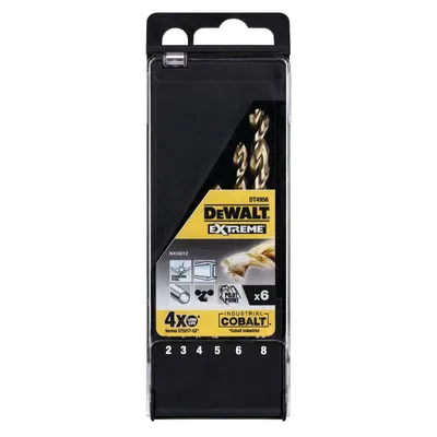 Immagine prodotto di DEWALT Metallbohrer-Set HSS-Co 6-tlg