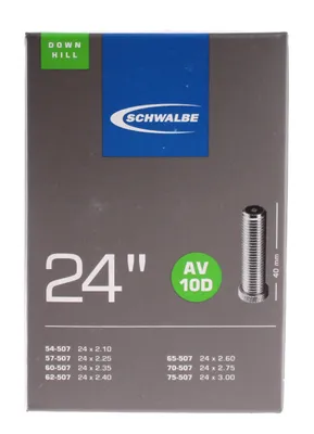 Obrázok produktu pre vnútorná rúrka 24 x 2,10-3,00 (54/75-507) AV 40 mm