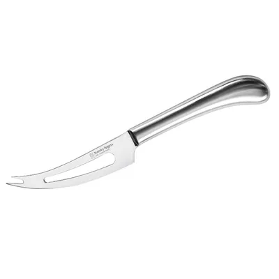 Produktbild von Stanley Rogers Weichkäsemesser 23 cm Pistol Grip, hochwertiges Käsemesser, Käseschneider ideal für weichen Käse, geschlitztes Messer mit Edelstahlklinge, langlebiges Käsebeil (Farbe: Silber)