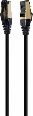Obrázok produktu pre Gembird PP8-LSZHCU-BK-10M, 10 m, Cat8, S/FTP (S-STP), RJ-45, RJ-45, Čierna