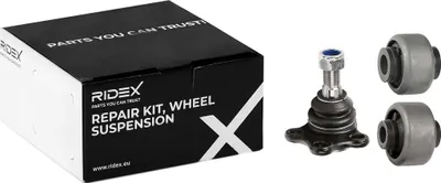 Produktbild von RIDEX 771R0123 Reparatursatz Radaufhängung für Querlenker für OPEL Vivaro A Kastenwagen (X83) Vorne Links Vorne Rechts
